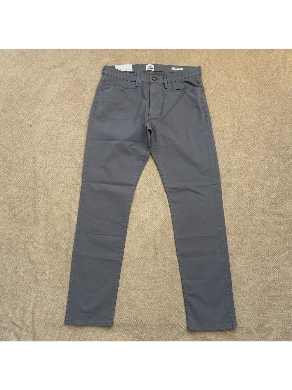 NEW Flint And Tinder Huckberry 365 Slim Fit Stretch Chino Pants 32x32